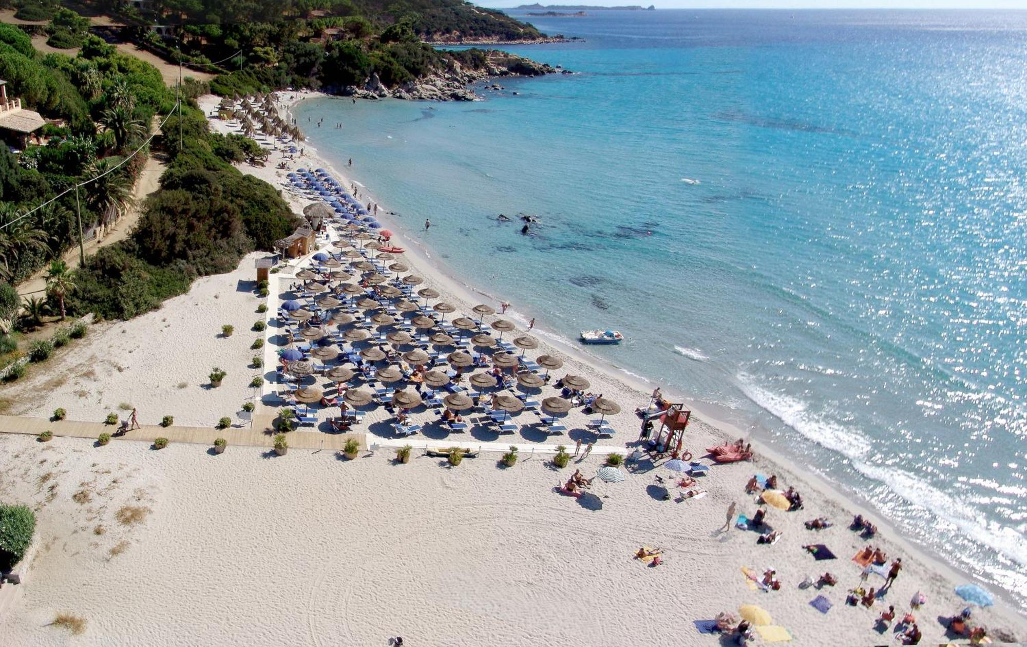 Hotel Simius Playa Villasimius Esterno foto